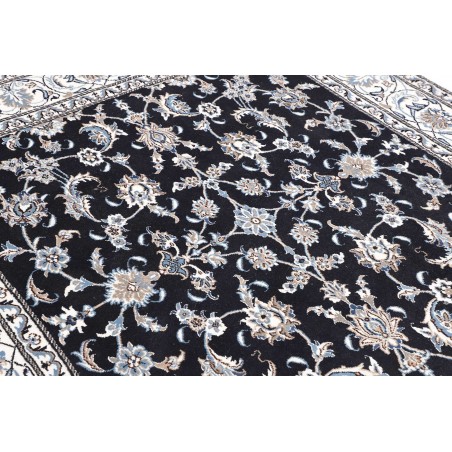 Tappeto Nain Kashmar Persia grigio 197x218