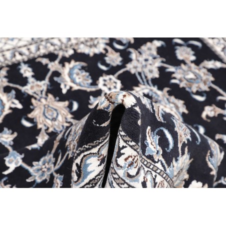 Tappeto Nain Kashmar Persia grigio 197x218