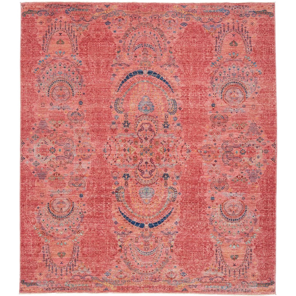 Tappeto Shahi Fine Pakistan rosso 251x288
