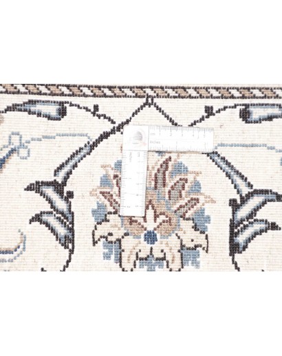 Tappeto Nain Kashmar Persia grigio 197x218