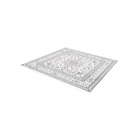 Tappeto Nain Kashmar Persia beige azzurro 200x208