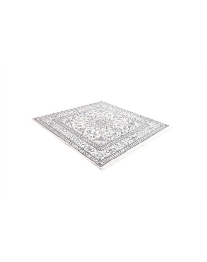 Tappeto Nain Kashmar Persia beige azzurro 200x208