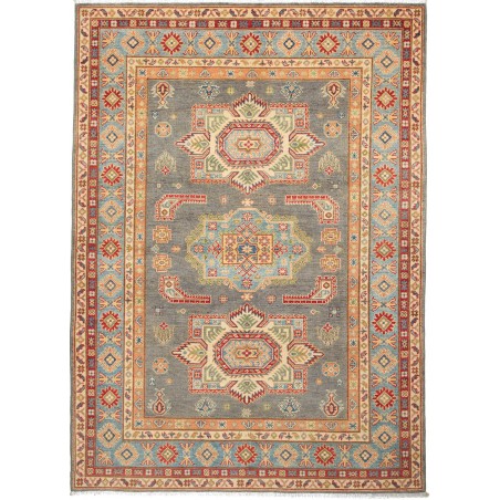 Tappeto Kazak Afghanistan marrone bianco 172x238