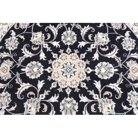 Tappeto Nain Kashmar Persia grigio 150x152