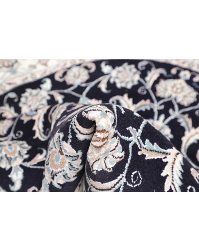 Tappeto Nain Kashmar Persia grigio 150x152