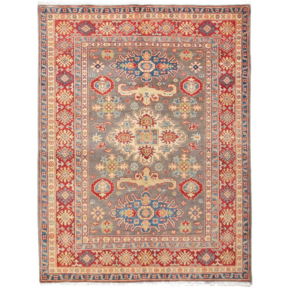 Tappeto Kazak Afghanistan marrone 151x198 Tappeto Kazak Afghanistan marrone 151x198