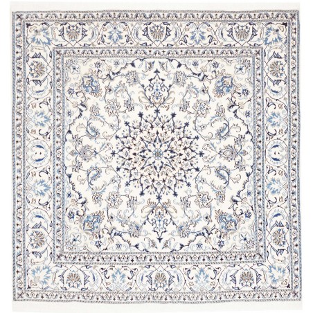 Tappeto Nain Kashmar Persia beige grigio 202x210