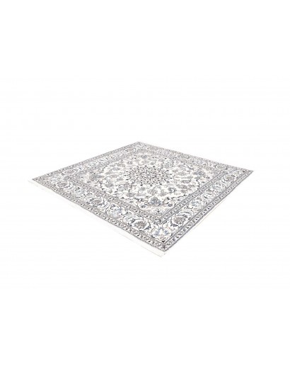 Tappeto Nain Kashmar Persia beige grigio 202x210