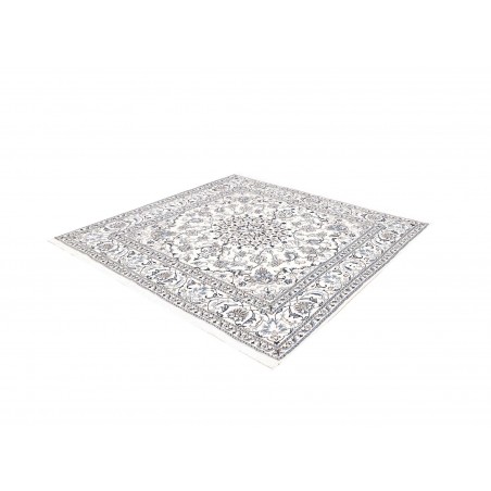 Tappeto Nain Kashmar Persia beige grigio 202x210