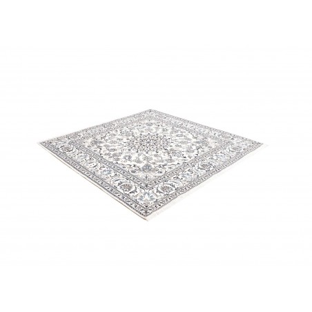Tappeto Nain Kashmar Persia beige grigio 202x210