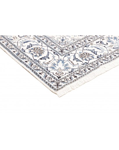 Tappeto Nain Kashmar Persia beige grigio 202x210