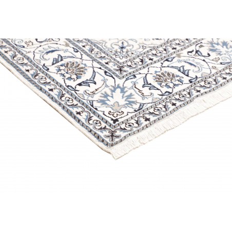 Tappeto Nain Kashmar Persia beige grigio 202x210