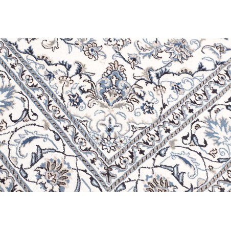 Tappeto Nain Kashmar Persia beige grigio 202x210