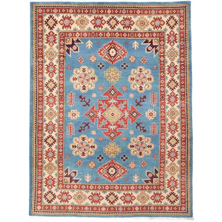 Tappeto Kazak Pakistan azzurro blu 149x197