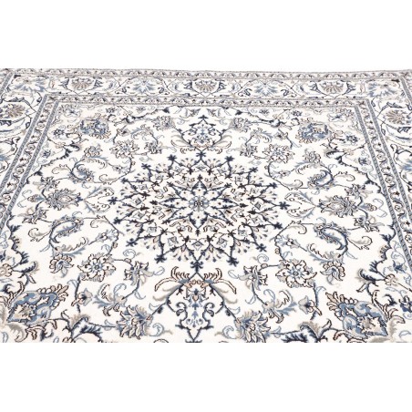 Tappeto Nain Kashmar Persia beige grigio 202x210