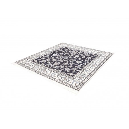 Tappeto Nain Kashmar Persia grigio 198x203