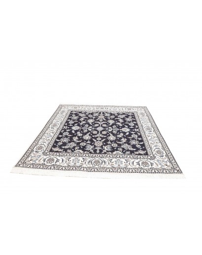 Tappeto Nain Kashmar Persia grigio 198x203