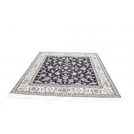Tappeto Nain Kashmar Persia grigio 198x203