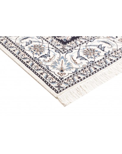 Tappeto Nain Kashmar Persia grigio 198x203