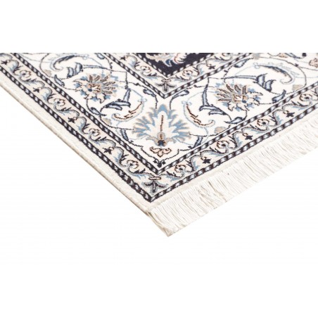 Tappeto Nain Kashmar Persia grigio 198x203