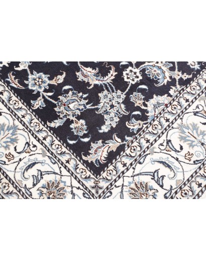 Tappeto Nain Kashmar Persia grigio 198x203