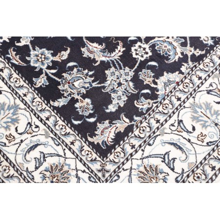 Tappeto Nain Kashmar Persia grigio 198x203