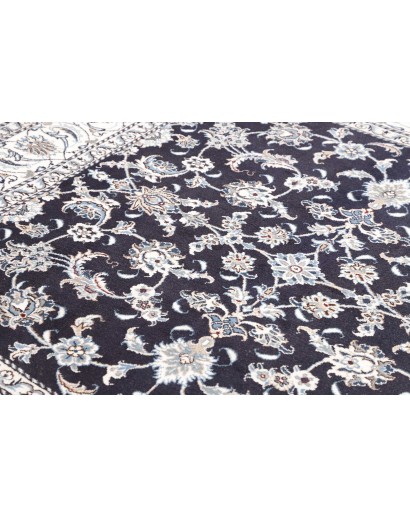 Tappeto Nain Kashmar Persia grigio 198x203