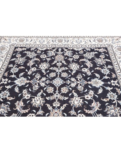 Tappeto Nain Kashmar Persia grigio 198x203