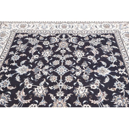 Tappeto Nain Kashmar Persia grigio 198x203