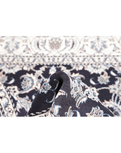 Tappeto Nain Kashmar Persia grigio 198x203