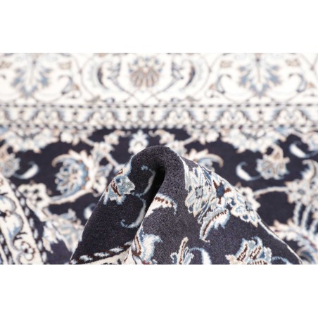 Tappeto Nain Kashmar Persia grigio 198x203