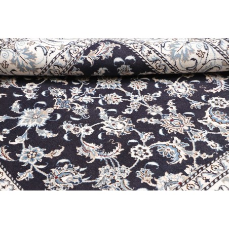 Tappeto Nain Kashmar Persia grigio 198x203