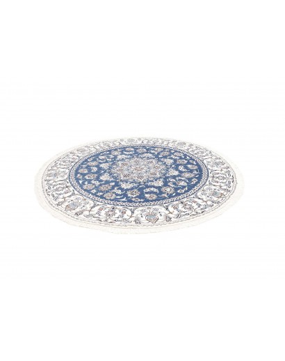 Tappeto Nain Kashmar Persia blu 200x203