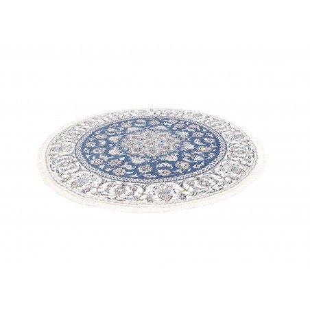 Tappeto Nain Kashmar Persia blu 200x203