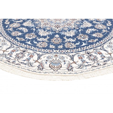 Tappeto Nain Kashmar Persia blu 200x203