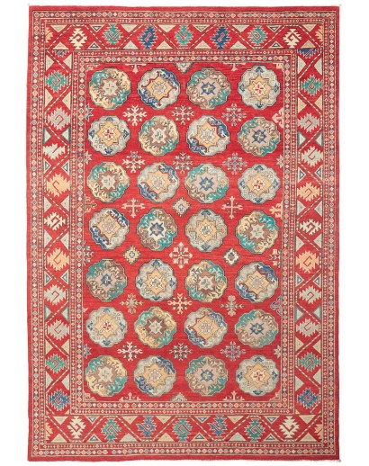 Tappeto Zigler Pakistan rosso azzurro 201x293