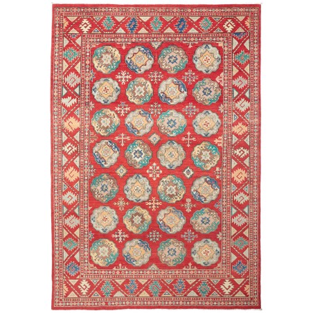 Tappeto Zigler Pakistan rosso azzurro 201x293