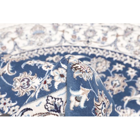 Tappeto Nain Kashmar Persia blu 200x203