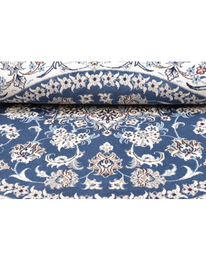 Tappeto Nain Kashmar Persia blu 200x203