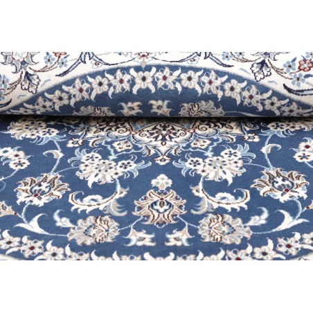 Tappeto Nain Kashmar Persia blu 200x203
