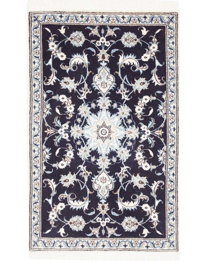 Tappeto Nain Kashmar Persia grigio 90x142
