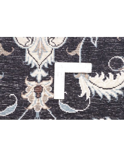 Tappeto Nain Kashmar Persia grigio 90x142