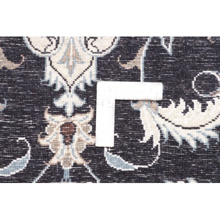 Tappeto Nain Kashmar Persia grigio 90x142