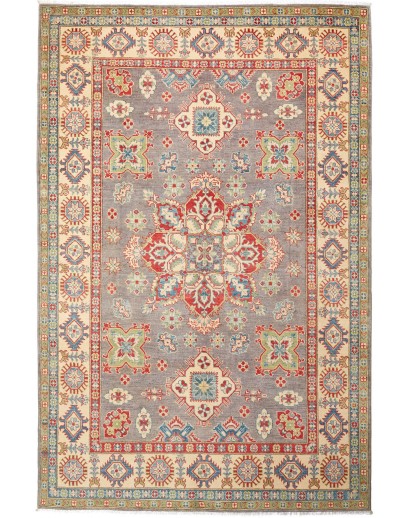 Tappeto Kazak Afghanistan marrone 200x305