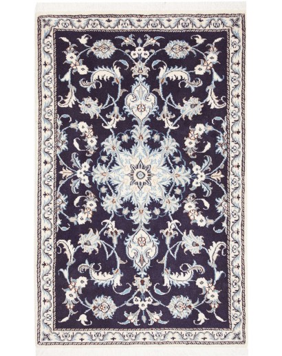 Tappeto Nain Kashmar Persia grigio 90x132