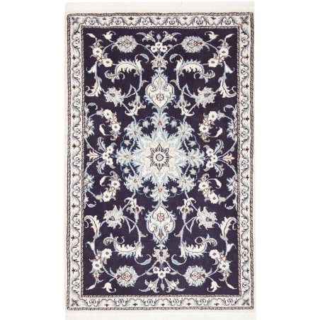 Tappeto Nain Kashmar Persia grigio 90x132