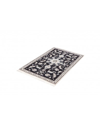 Tappeto Nain Kashmar Persia grigio 90x132