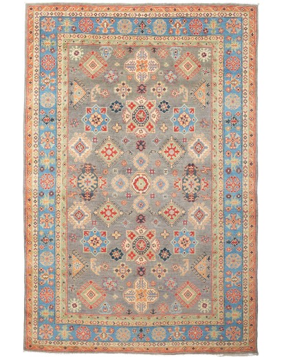 Tappeto Kazak Afghanistan marrone 197x298