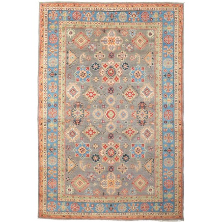 Tappeto Kazak Afghanistan marrone 197x298
