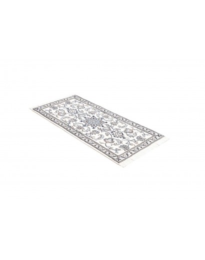 Tappeto Nain Kashmar Persia beige grigio 68x137